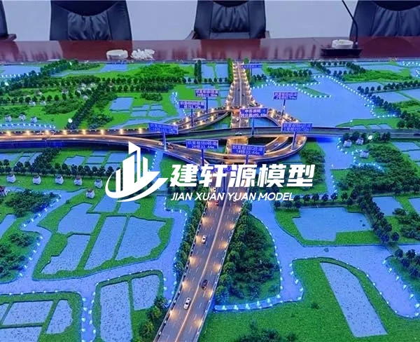 河东高速公路沙盘定制